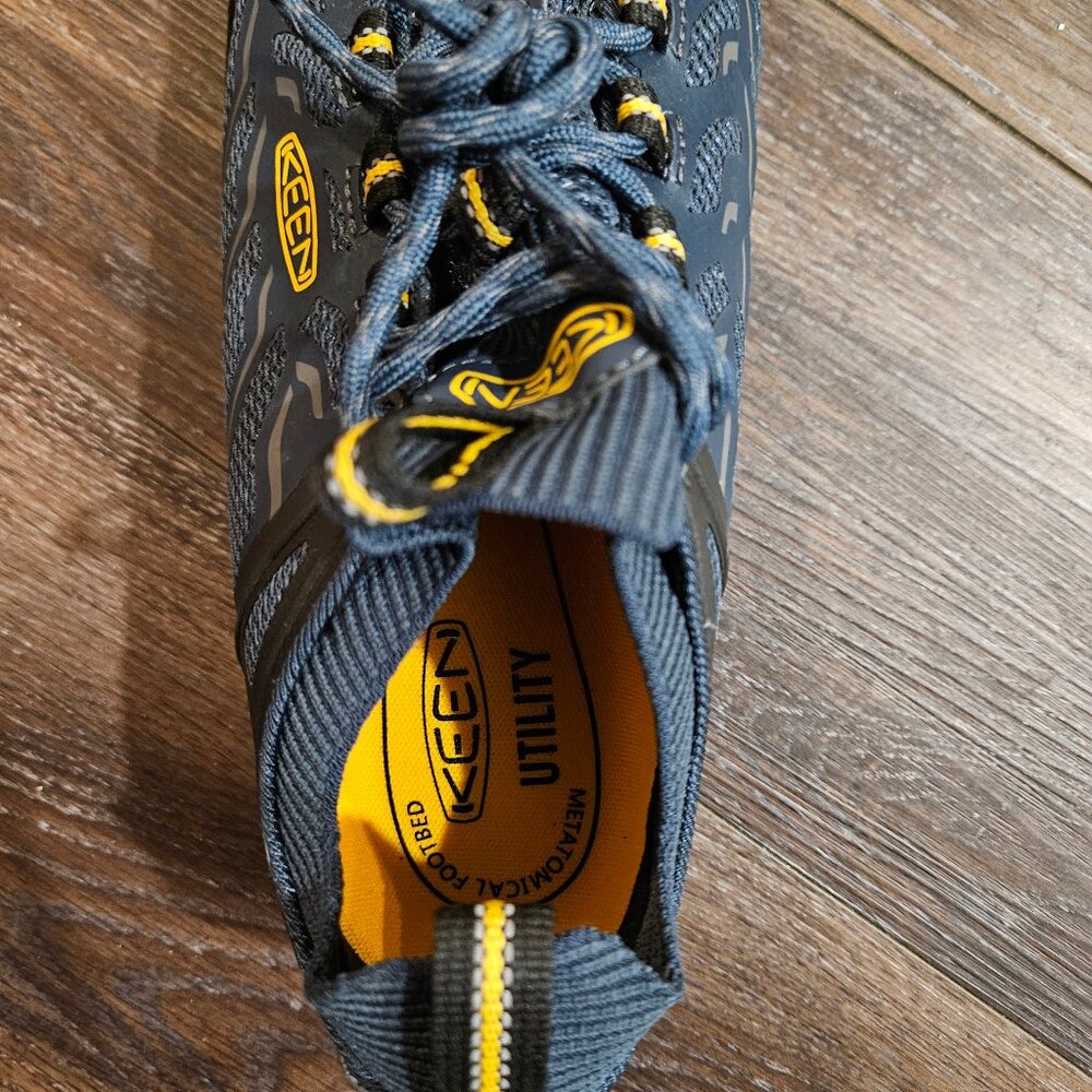 KEEN Utility Men’s Composite Toe Work Shoes | Size 12 | New | Blue/Black - Picture 5 of 8